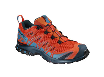 Sapato Salomon XA PRO 3d laranja / azul / preto