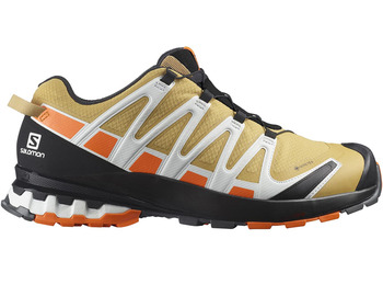 Sapato Salomon XA Pro 3D V8 GTX mostarda/branco