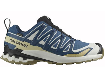 Tênis Salomon XA PRO 3D V9 GTX Azul/Bege/Branco