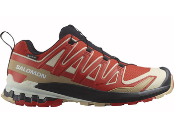 Sapato Salomon XA PRO 3D v9 GTX Vermelho/Bege