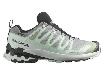 Tênis de corrida Salomon XA Pro 3D V9 GTX W cinza/verde água