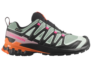 Zapatilla Salomon XA PRO 3D V9 GTX W Verde/Negro/Fucsia