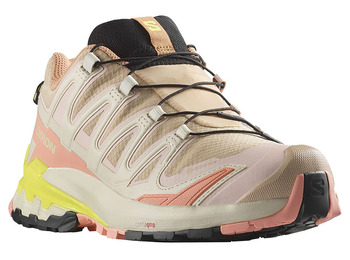 Sapato Salomon XA PRO 3D V9 W GTX bege/rosa