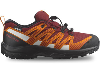 Sapato Salomon XA Pro V8 CSWP J Marrom/Laranja