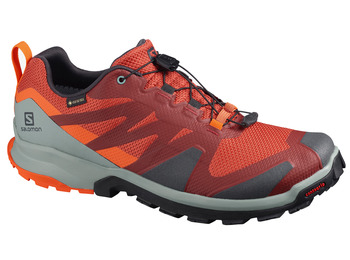 Sapato laranja Salomon XA Rogg GTX