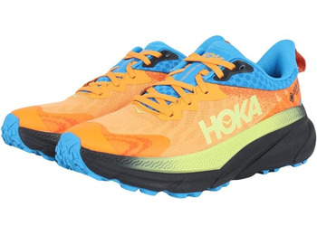 Tênis Hoka Challenger ATR 7 GTX Laranja/Azul/Preto