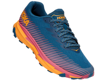 Sapatos Hoka Torrent 2 W Azul / Fúcsia