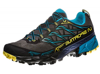 Sapatos La Sportiva Akyra Preto / Azul / Amarelo