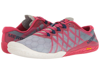 Merrell Vapor Glove 3 W sapatos fúcsia / cinza / branco