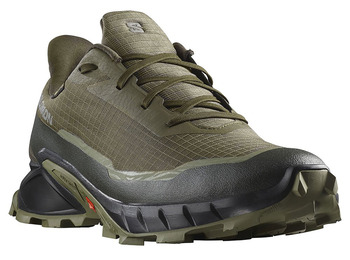 Tênis Salomon Alphacross 5 GTX Verde Oliva