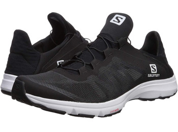 Sapatos pretos negros Salomon Amphib