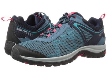 Sapatos Salomon Ellipse Mehari W Azul Turquesa / Fúcsia