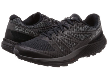Sapatos pretos de escape Salomon Sense