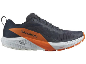 Tênis Salomon Sense Ride 5 GTX Azul Marinho/Laranja