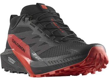 Sapatos Salomon Sense Ride 5 preto/vermelho