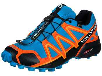 Sapatos Salomon Speedcross 4 GTX Azul / Laranja / Preto