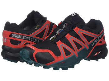 Sapatos Salomon Speedcross 4 GTX Preto / Vermelho