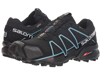 Sapatos Salomon Speedcross 4 GTX W preto / turquesa