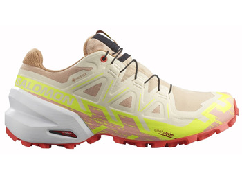 Tênis Salomon Speedcross 6 GTX W Bege/Amarelo