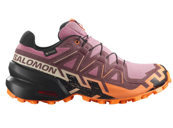 Zapatillas Salomon Speedcross 6 GTX W Morado/Naranja