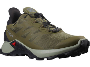 Sapatos Salomon Supercross 3 GTX Verde Oliva