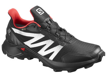 Sapatos Salomon Supercross GTX preto / branco