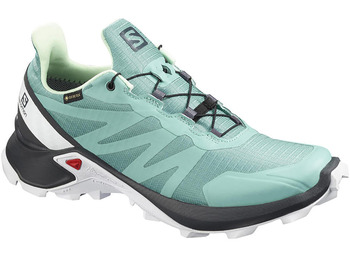 Sapatos Salomon Supercross GTX W Turquesa