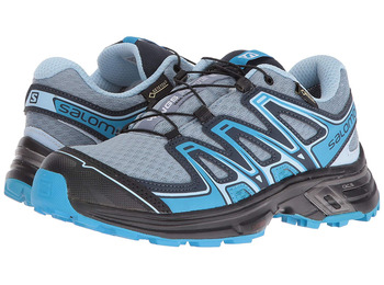 Salomon Wings Flyte 2 GTX W Sapatos Cinza / Preto / Azul