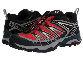 Sapatos Salomon X Ultra 3 GTX Vermelho / Cinza
