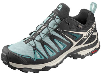 Sapatos Salomon X Ultra 3 GTX W Verde / Preto