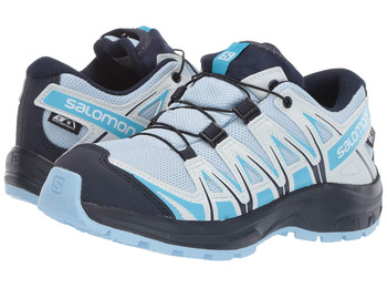 Sapatos Salomon Xa Pro 3D CSWP J azul celeste / preto