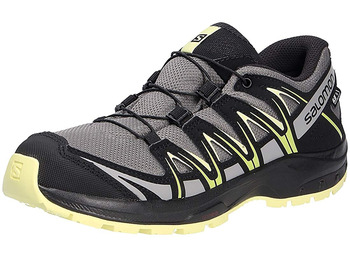 Sapatos Salomon XA PRO 3D CSWP J cinza / preto / amarelo