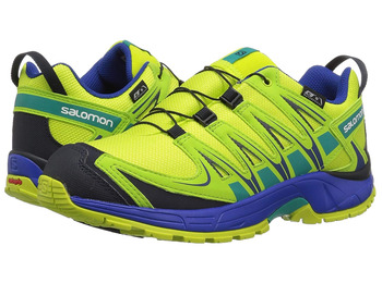 Sapatos Salomon XA PRO 3D CSWP J Lima / Azul