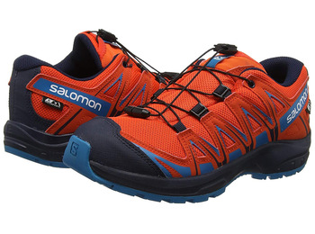 Sapatos Salomon XA PRO 3D CSWP J laranja / azul