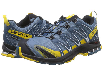 Sapatos Salomon XA PRO 3D GTX cinza / mostarda