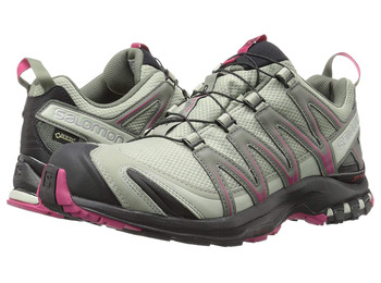 Sapatos Salomon XA PRO 3D GTX W cinza / fúcsia / preto