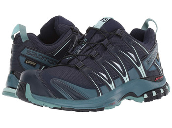 Sapatos Salomon XA Pro 3d GTX W preto / verde água
