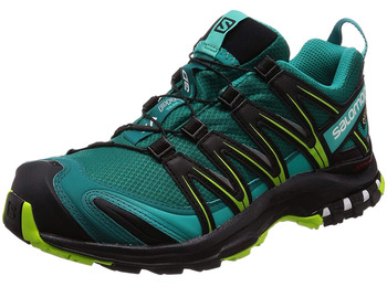 Sapatos Salomon XA PRO 3D GTX W verde garrafa / preto