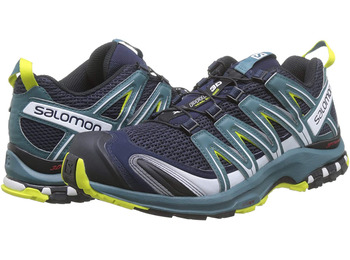 Sapatos Salomon XA PRO 3D Navy / Grey / Lime