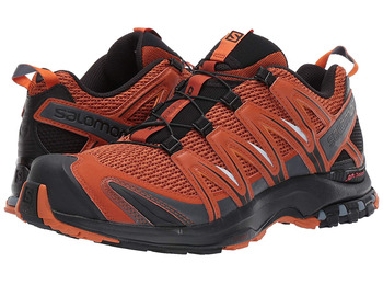 Sapatos Salomon XA PRO 3D laranja / cinza / preto