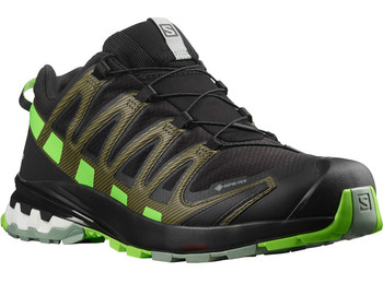 Sapatos Salomon XA PRO 3D V8 GTX Preto/Verde