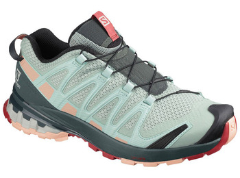 Sapatos Salomon XA PRO 3D V8 W turquesa / rosa