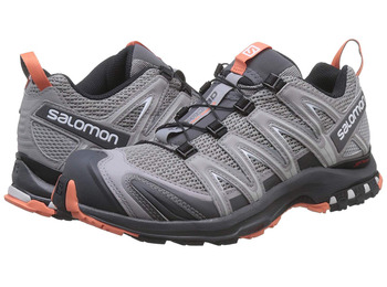 Sapatos Salomon XA PRO 3D W cinza / coral
