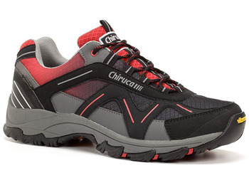 Sapato Chiruca Sumatra 19 Goretex Preto/Vermelho