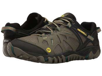Merrell Allout Blaze Aero Sport Olive / Black Shoes