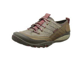 Merrell Mimosa Quinn Lace LTR W sapato camelo / marrom / rosa