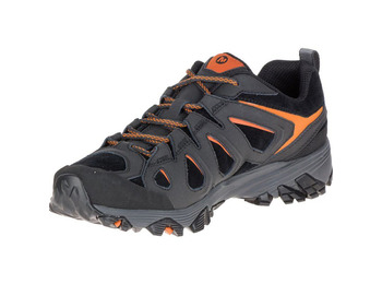 Merrell Moab FST Ltr Sapato Preto / Laranja