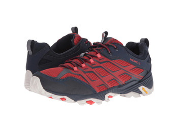 Merrell Moab Fst sapato vermelho / preto
