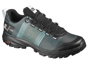 Sapato Salomon Out / Pro W Preto / Turquesa