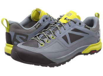 Sapatos Salomon X Alp Spry GTX cinza / mostarda